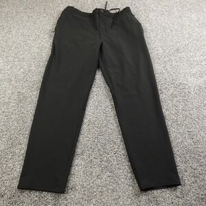 Banana Republic Pants Mens 35X32 Black Chino Trouser Performance Tech Golf Flex